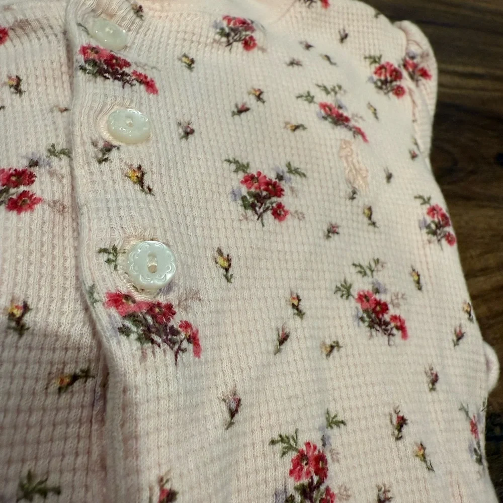Ralph Lauren Cotton Floral Dress & Bloomers